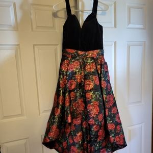 Jovani floral dress